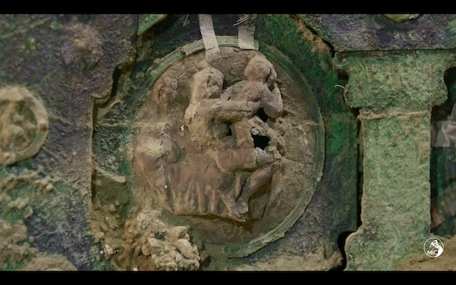 VIDEO|Descoperire fără precedent! Arheologii au dezgropat un car roman de paradă