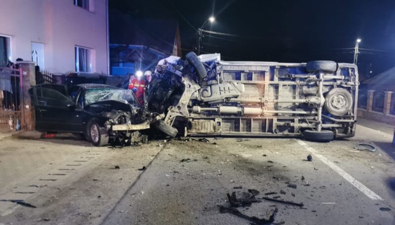 Bistrița-Năsăud | Accident! Trafic rutier blocat în totalitate