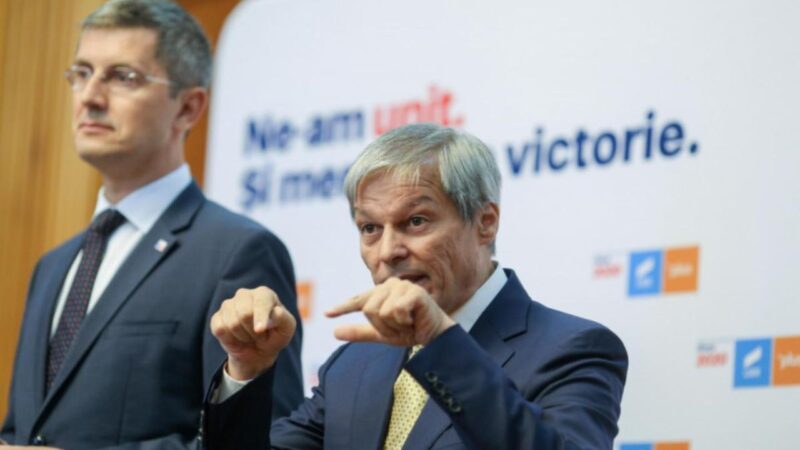 Cioloș: „Din acest moment, Florin Cîțu nu mai are susținerea Alianței USR PLUS”