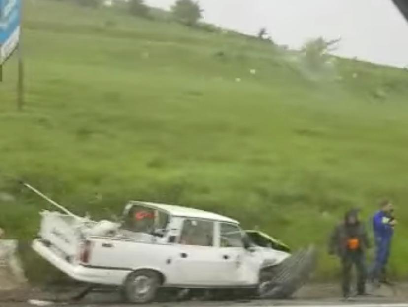 Cluj | Video Accident pe raza localității Feleacu