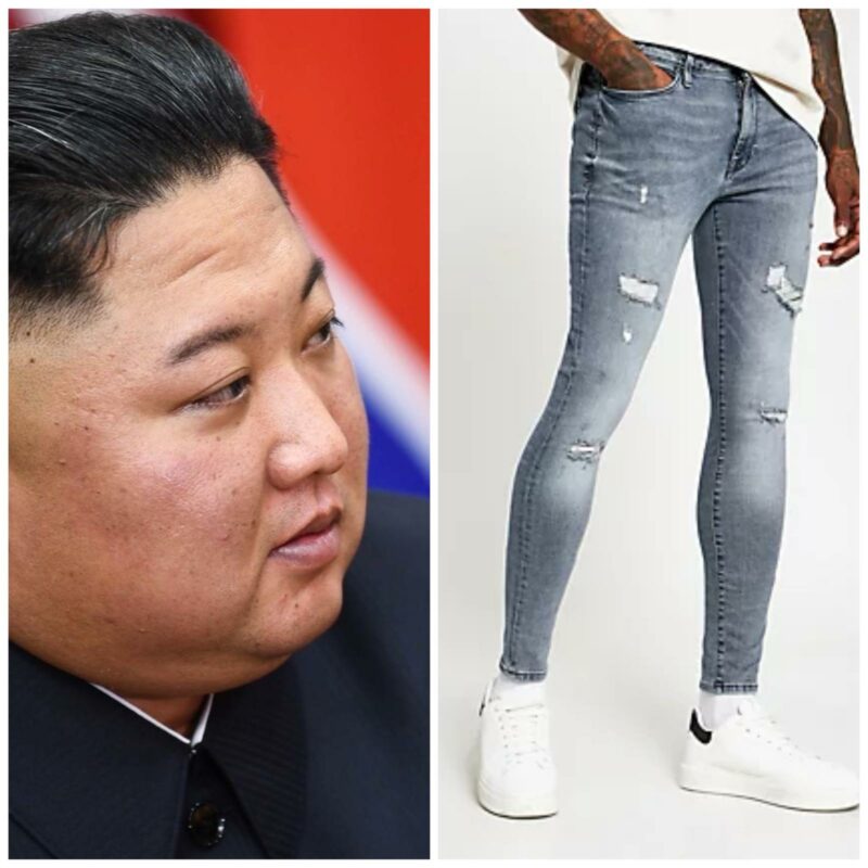 Kim Jong-un a interzis oficial blugi skinny în Coreea de Nord