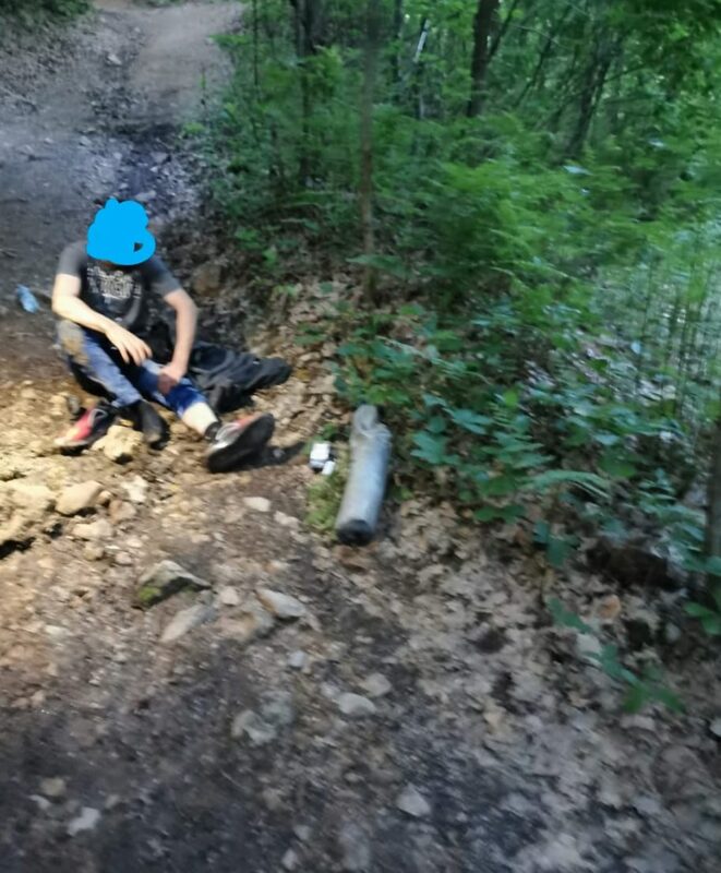 Maramureș | „Aghesmuit” bine de tot recuperat de echipajele Salvamont