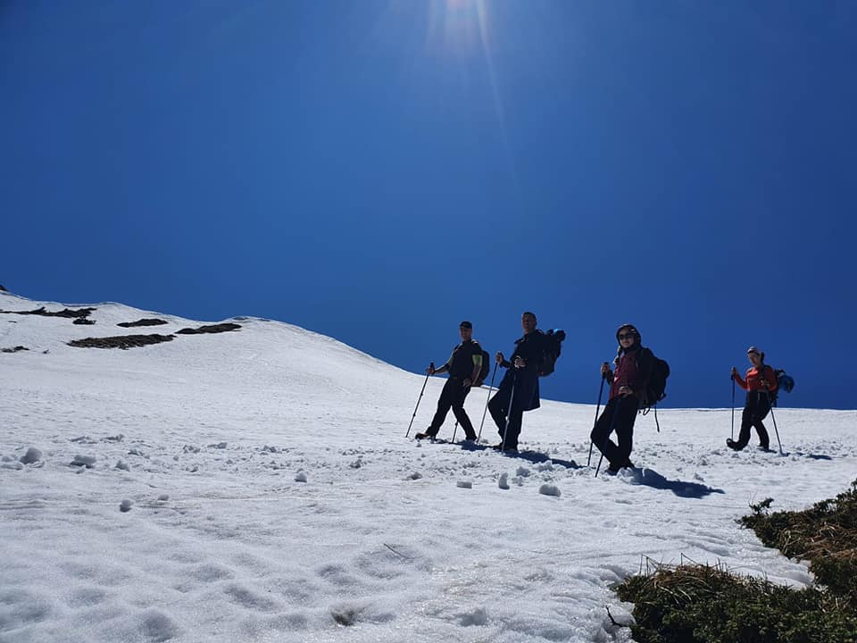 FOTO | Tehnici de căutare, salvare și evacuare la aproape 2000 de m altitudine