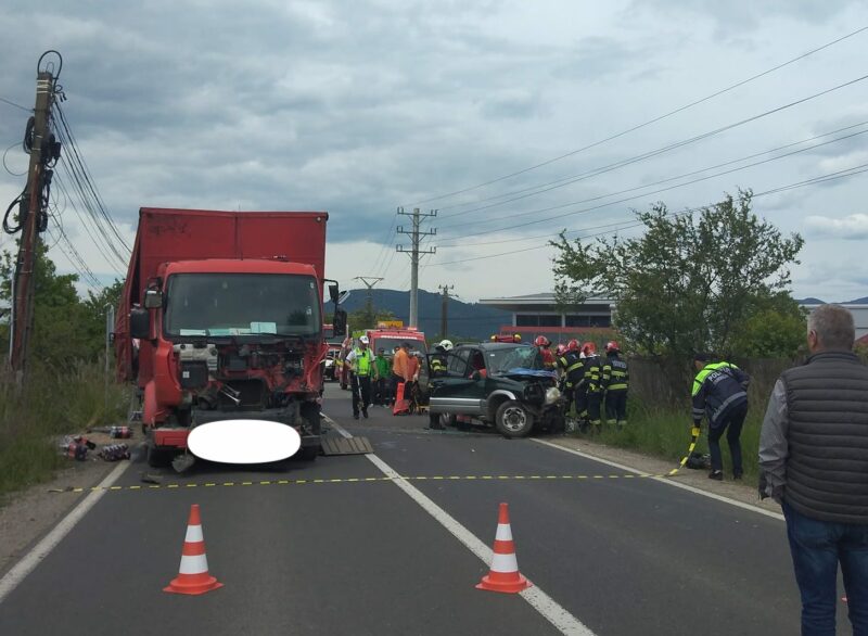 Accident rutier grav în Maramureș