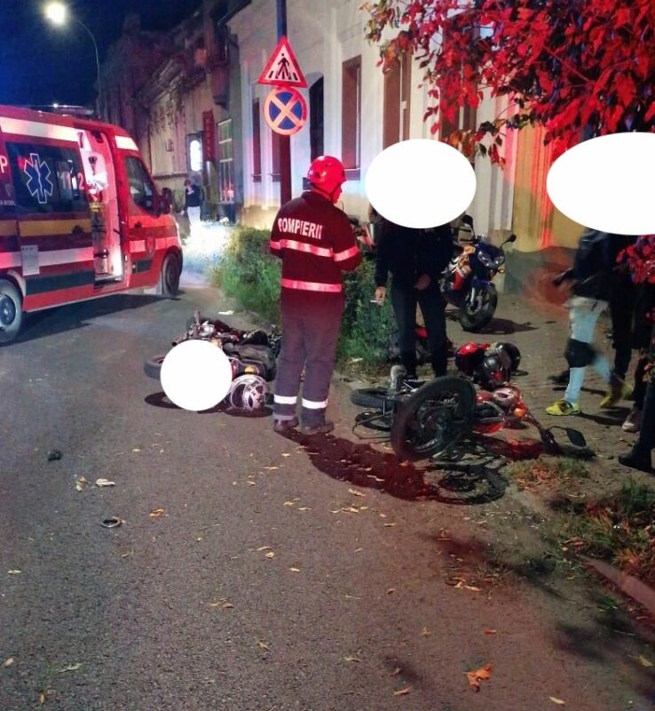 Rănit grav în urma unui accident de motocicletă