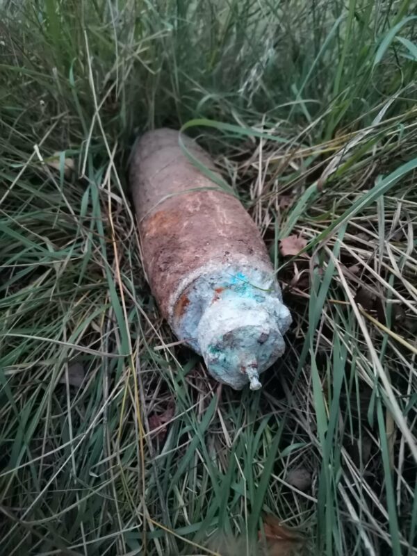 FOTO | Din nou muniție neexplodată în județul Mureș