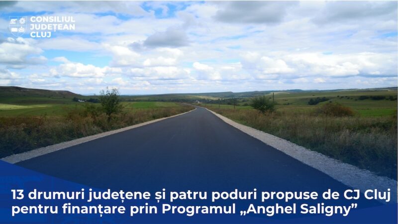 Cluj | Vin banii de la Programul Național de Investiții. Consiliul Județean se apucă de drumuri și poduri