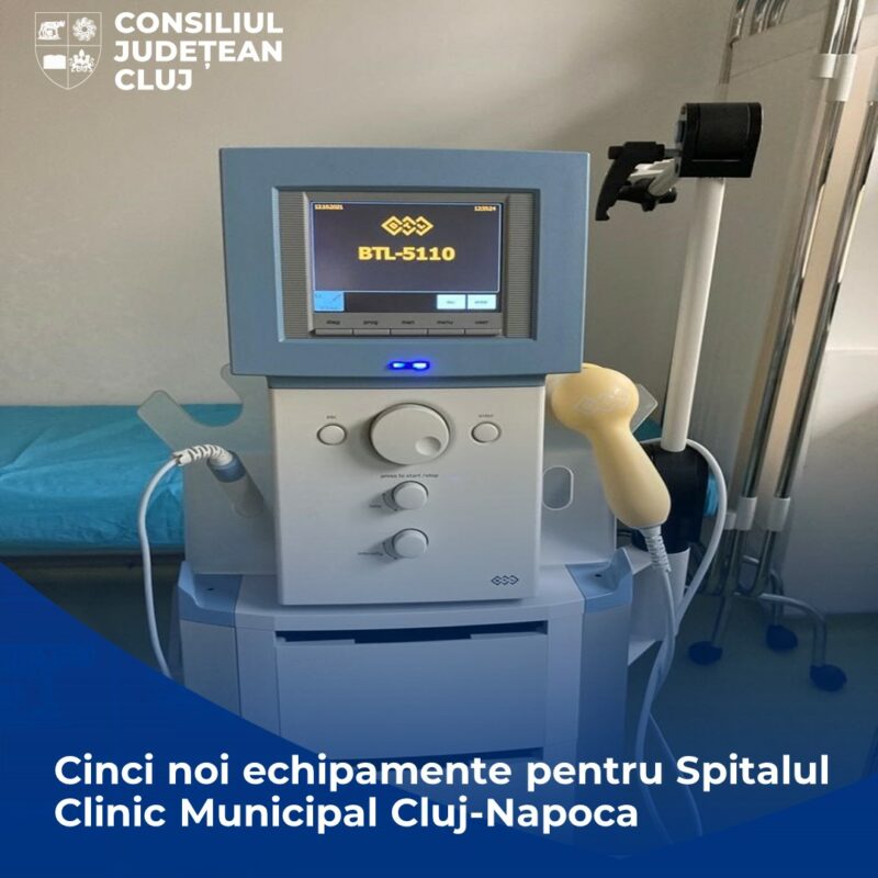 Echipamente noi pentru Spitalul Clinic Municipal Cluj-Napoca