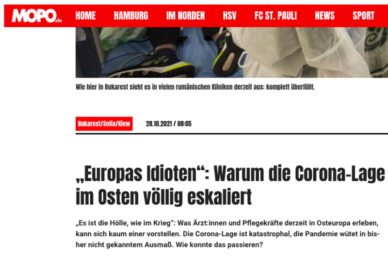 Ucraina, România, Bulgaria, „idioții Europei”. Critici dure și o analiză a situație sanitare din partea mass media germane