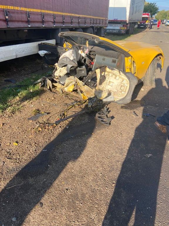 FOTO | Accident dramatic în județul Satu Mare