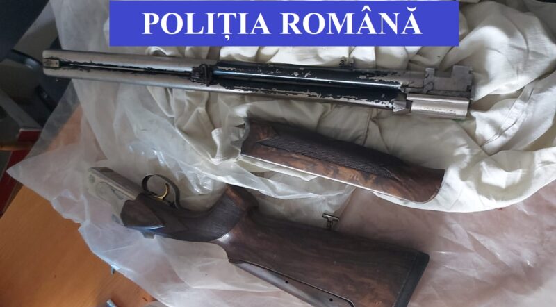 FOTO/VIDEO | Românul rămâne inventiv. Armă letală ascunsă în trunchiul unui copac