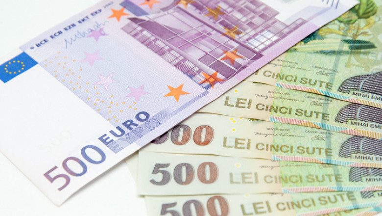 Euro tot în creștere. A atins pragul de 4,9490 lei