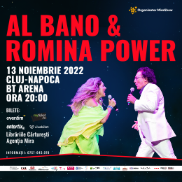 ÎN PREMIERĂ LA CLUJ: Al Bano și Romina Power