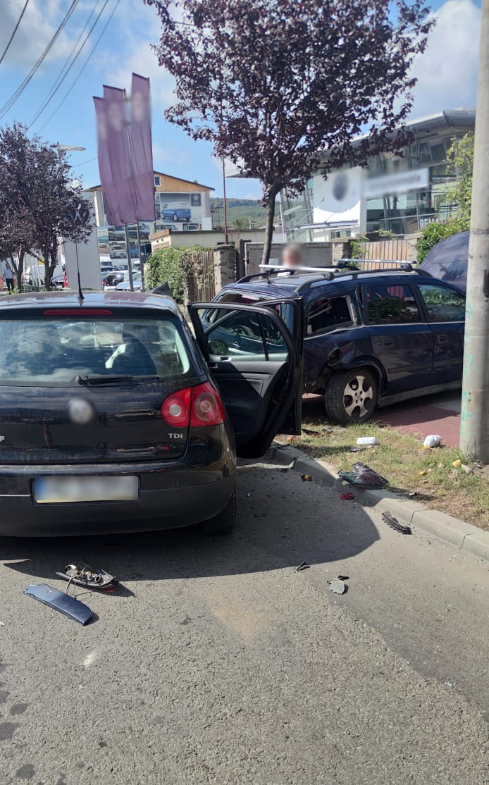 Bistrița | Șofer băut implicat într-un accident rutier