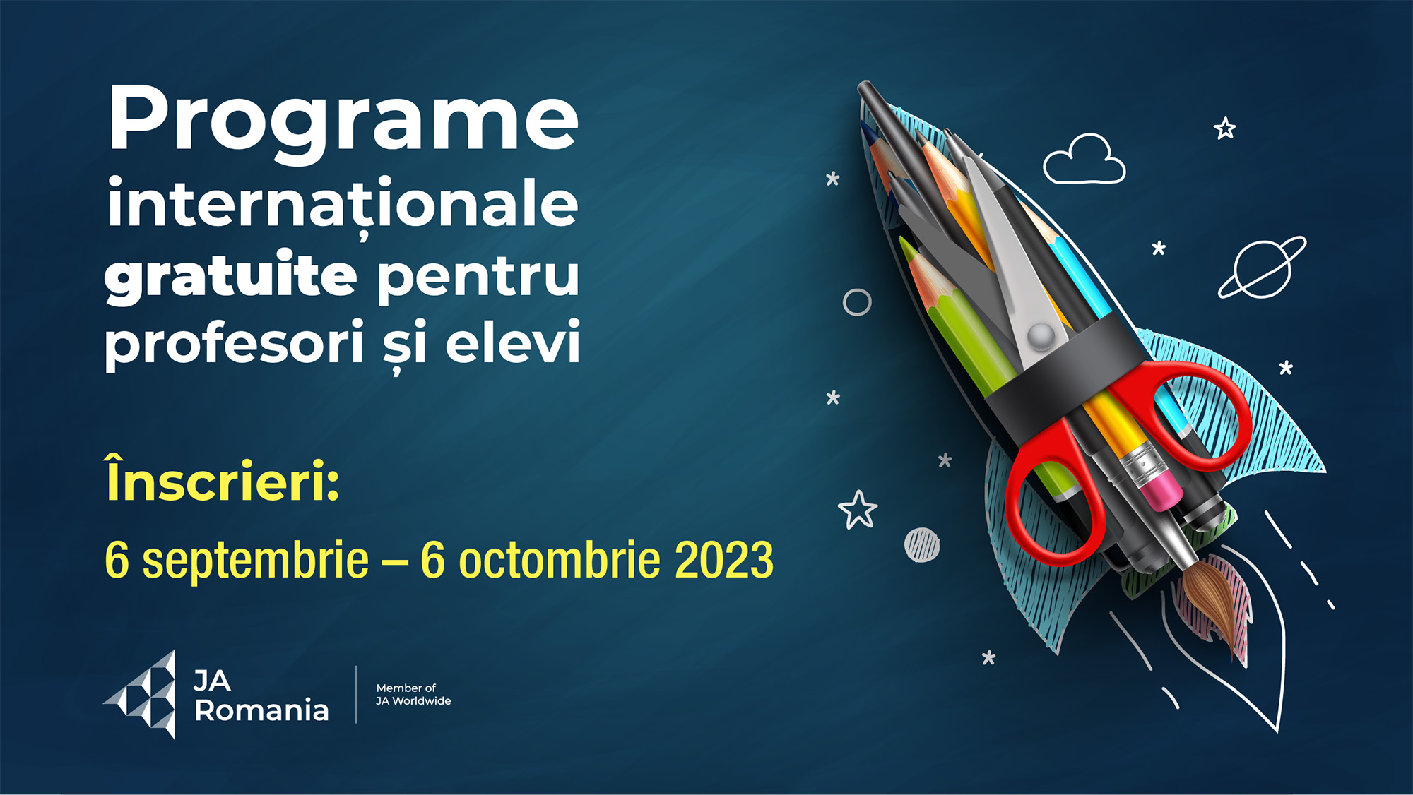 Junior Achievement România | Înscrieri la programele educaționale internaționale pentru anul școlar 2023-2024