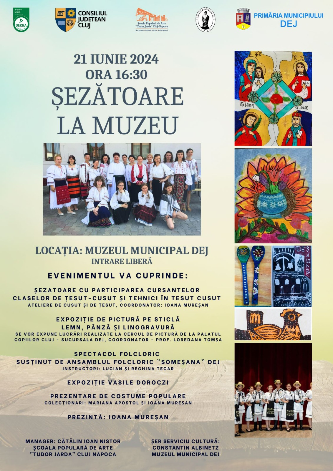 DEJ | Șezătoare la muzeu ca-n zilele vechi