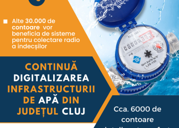 Cititoare inteligente de apă în Dej și Cluj-Napoca