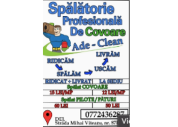 Ade-Clean – Spălătorie profesională de covoare în Dej