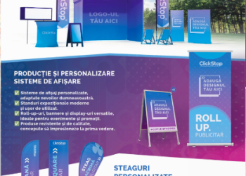 ClickStop Gherla – Soluții vizuale care atrag atenția și pun brandul tău în valoare