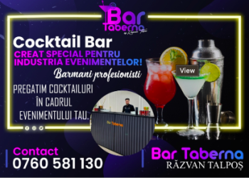 Bar Taberna – Cocktailuri spectaculoase pentru evenimente memorabile!