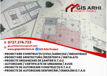 GIS ARHI Proiect & Design – Soluții complete de proiectare pentru construcții sigure și moderne