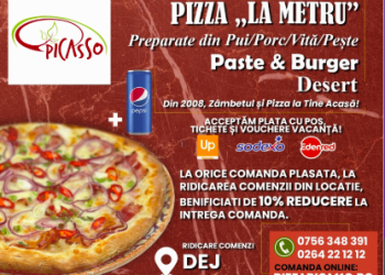Picasso – Pizza „la metru” și gustul care adună familia la masă