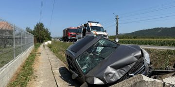 Accident rutier pe DN1C, în comuna Iclod – două persoane rănite