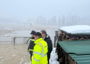 Actualizare: intervențiile continuă pe râul Lăpuș, 40 de hectare de teren agricol afectate