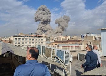Fotografie din timpul atacurilor israeliene din Iran
