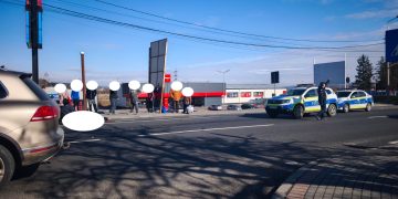 Pieton lovit de mașină