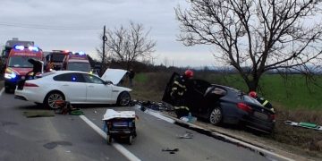 accident rutier în Bihor