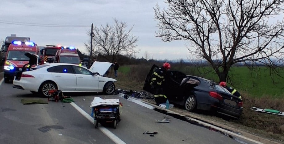 accident rutier în Bihor