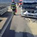 Accident la intrarea pe autostradă
