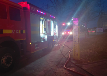 Incendiu în incinta unui club din Cluj Arena. Din fericire clubul era închis și pompierii au intervenit rapid