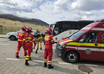Exercițiu ISU pe TeraPlast Arena din Bistrița astăzi, 19 martie
