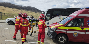Exercițiu ISU pe TeraPlast Arena din Bistrița astăzi, 19 martie