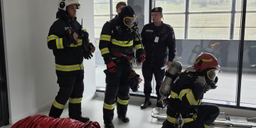 Exercițiu ISU pe TeraPlast Arena din Bistrița astăzi, 19 martie