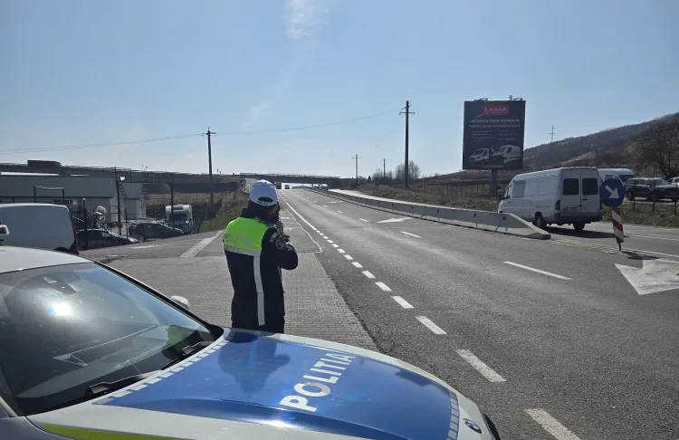 Viteza excesivă și alte abateri au condus la aplicarea a 127 de sancțiuni și reținerea unor permise de conducere