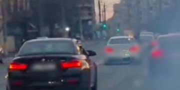 Cluj | Drifturi pentru vizualizări pe social media. Polițiștii i-au „apreciat” cu amenzi și suspendarea permisului