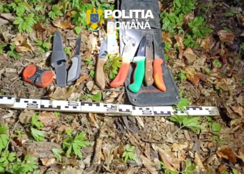 2 bărbați reținuți în Brașov pentru braconaj. Au împușcat un urs