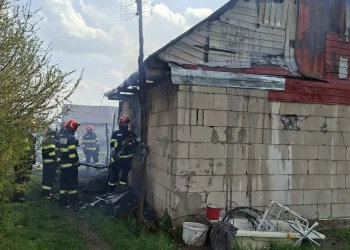 Incendiu la o locuință din Ardud: suspiciune de acțiune intenționată