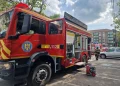 incendiu Oradea bloc