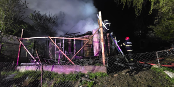 Intervenție cu dificultate. Incendiu în Luna, Cluj