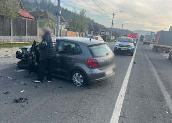 accident DN1C, accident Gherla, accident rutier Cluj, știri Gherla, accident azi Gherla, DN1C trafic, accident 23 aprilie Gherla
