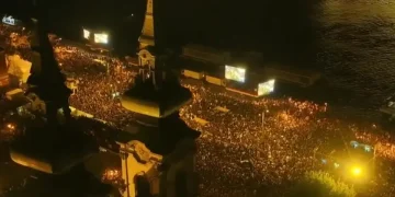 Manifestații record pe străzile Budapestei