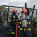 Anexă gospodărească în flăcări. Pompierii mureșeni au intervenit imediat