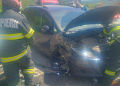 Accident la ieșirea din Sighișoara. 4 persoane implicate