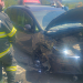 Accident la ieșirea din Sighișoara. 4 persoane implicate