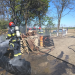 Pompierii sătmăreni intervin în Dara. Incendiu cu pericol de extindere
