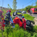 Mașină răsturnată la Budiul Mic, Mureș. 6 persoane rănite, una în stare gravă